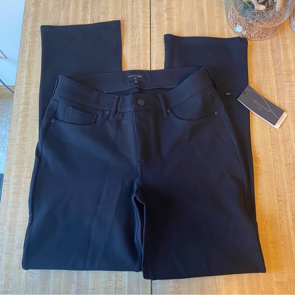 NYJD Sculpt Her Trouser Pants Marilyn Straight Black NWT - Picture 3 of 11